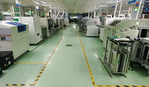 MEYATU production floor, Changsha, China