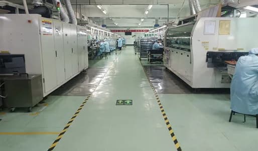 MEYATU production floor, Changsha, China
