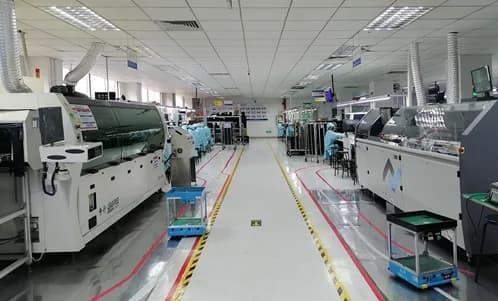 MEYATU production floor, Changsha, China