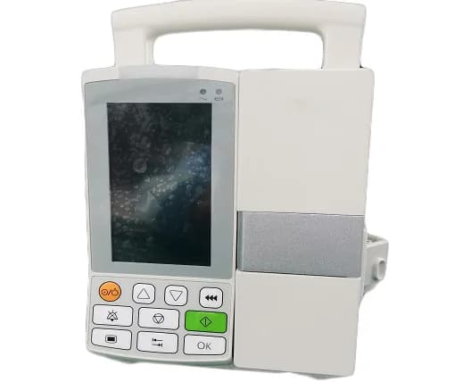 Medical handheld unit — Handheld clinical unit with display and membrane keypad