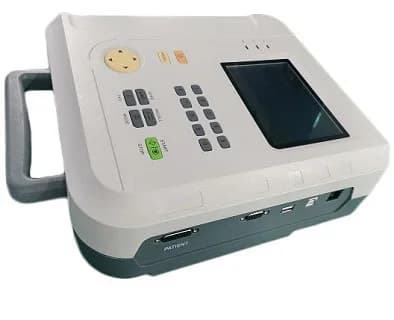 Patient monitor — Benchtop patient monitor built as a complete box-build unit