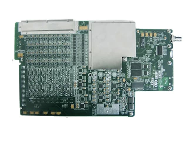 Panel-mount board — Board designed around a metal front panel with I/O connectors